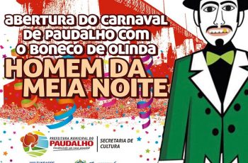 HOMEM DA MEIA NOITE dará início à semana pré carnavalesca de Paudalho