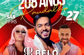 Belo, Eduarda Alves e Grupo Sem Compromisso animam a festa dos 208 anos de Paudalho