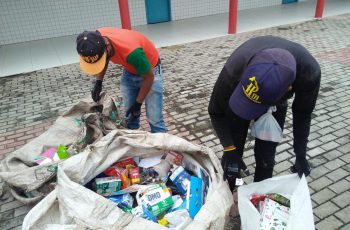 Paudalho proporciona coleta de resíduos sólidos em Guadalajara por meio da ação Dia do Descarte Consciente