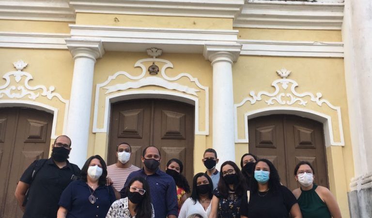 Durante a presença em Paudalho, os participantes do ReDEC puderam conhecer a Igreja de São Severino do Ramos. Foto: Ana Alice Barros/ReDEC.  