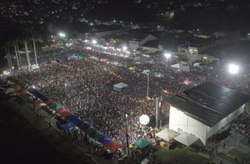 <strong>Festa de 212 anos de Paudalho reúne milhares de pessoas em dois dias de shows</strong>